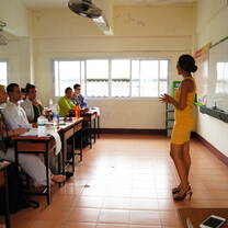 Being certified in the classroom.
