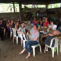 All of the mamas and volunteers at Amupakin! (Amupakin is a group of Kichwa midwives)