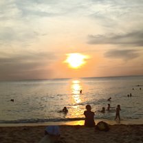 A beautiful sunset on Phu Quoc