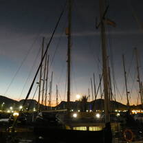 At dock in Gibraltar