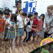 teaching in Cambodia