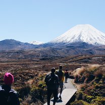 Mount Ngauruhoe on the Tongariro Northern Circuit