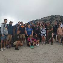 Hiking the mountains with API Barcelona students