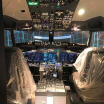 Inside one of the NAC Aircrafts