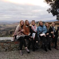 API Florence group on excursion to Tuscany