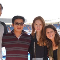 November 2019 interns at Santiago Bernabeu tour
