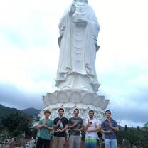 Lady Buddha in Linh Ung Pagoda Da Nang