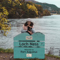 IFSA Weekend Trip to the Highlands - taken at Loch Ness