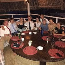 Dinner in Diani