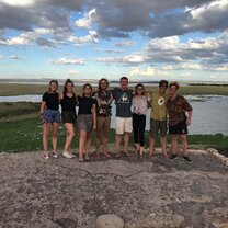 Nice view Group photo in Amboseli National Park