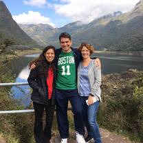 There are so many beautiful places in Ecuador. We were on our way to Baños but had to stop because this view was breath taking