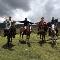 This was taken at the highest point in Quito 