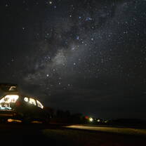 Stargazing near Uluru!