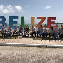 Belize sign The infamous Belize sign that every group takes photos in front of