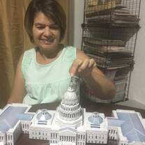 Mamatica with my gift