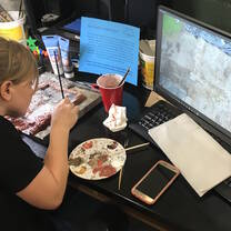 3D model made from drone photography at Fairfield Plantation