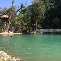 Blue Lagoon for swimming and picnic