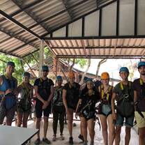 Zip lining 