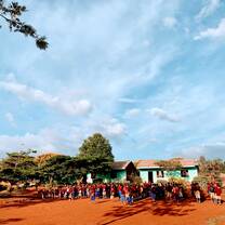 Start of school in Tanzania 