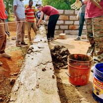 Laying the school foundation
