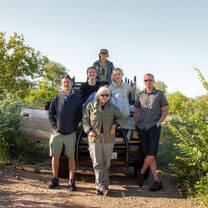 My photography group during our drive in one of the reserves.