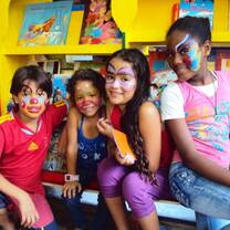 Arts and crafts with a local non profit organization. 