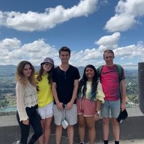 A trip to Guatapé, organised by the Intern Group.