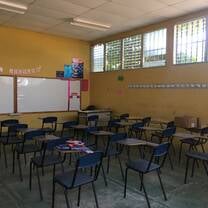 Classroom at SMBS (Cofradia) 