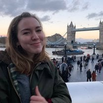 At Tower Bridge in London!