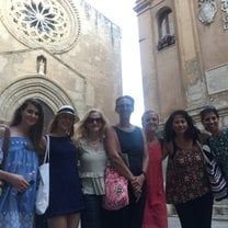 Sightseeing in Trapani with our Italian class