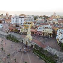 Downtown Cartagena, otherwise known as the "walled city" is a UNESCO protected world heritage site.