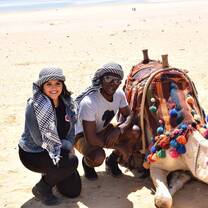 Visit to Fayoum with Visiting South African students.