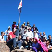 Peak of the trek