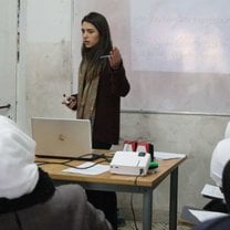 Workshop about human rights in Palestine