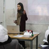 Workshop about human rights in Palestine