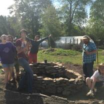 Herb spiral group photo