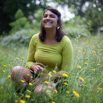 Jenn flower permaculture garden