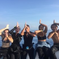 After getting up close and personal with a Mola Mola 