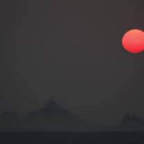 Sunrise over South Africa