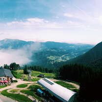 A landscape view just outside of Vienna