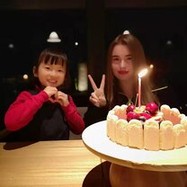 Au Pair's Birthday with the Host Family