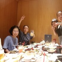 Eating out with family Eating out