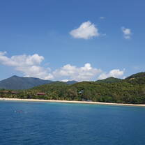 The view from the boat party 