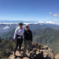 We are above the clouds