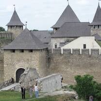 Khotyn Castle - Dniester River