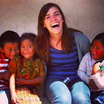 Program Director with local community members