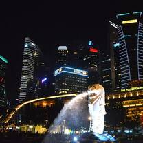 The iconic Merlion, symbol of Singapore