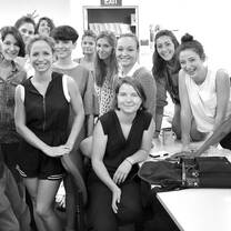 Our fashion students, completing their first module!