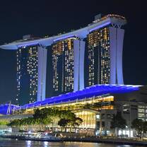 Marina Bay Sands, at night