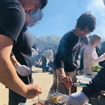 A chance to interact with your classmates and share food! During school hours, and mandatory attendance.